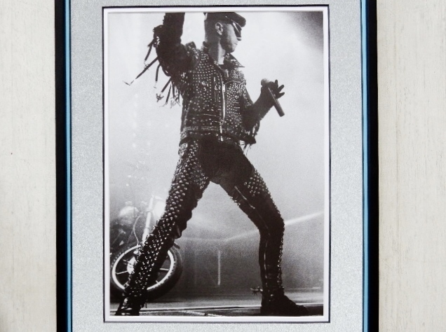  Judas * Priest /1991/ art Picture frame / photograph / Lobb * Hal Ford /Judas Priest/Rob Halfold/ metal *godo