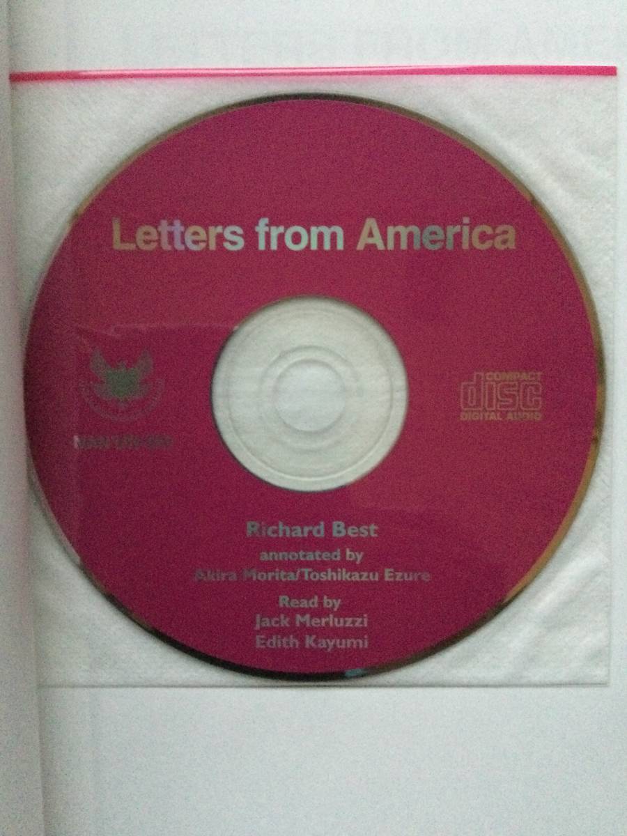 Letters from America 英会話テキストとCD / 中級_画像2