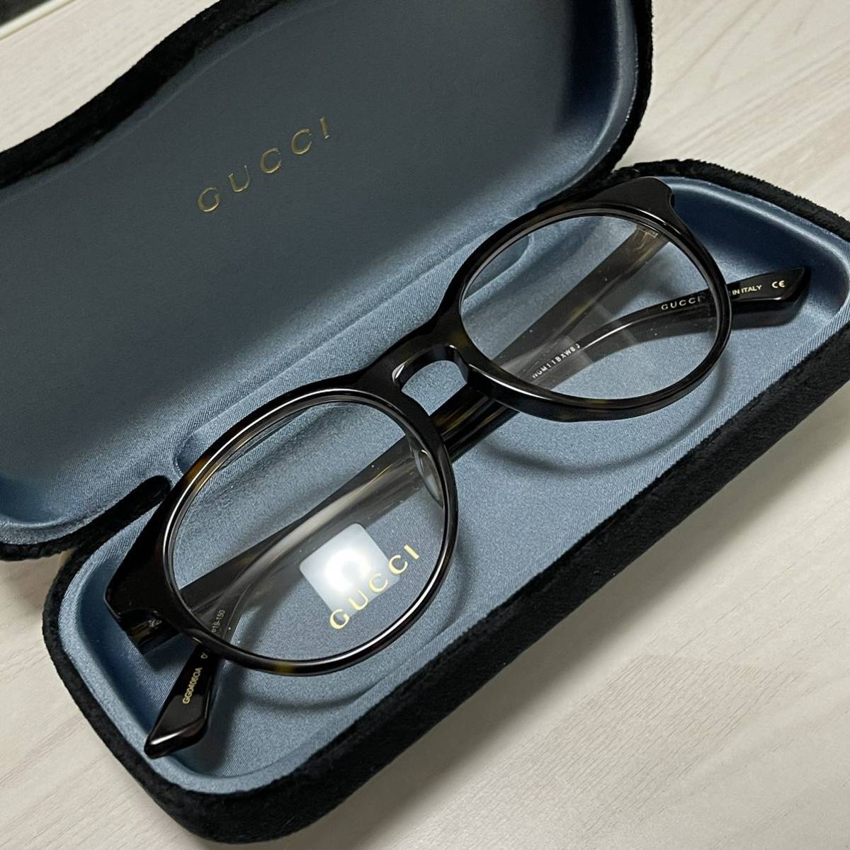 絶品】 グッチ(GUCCI) 新品 未使用 箱付き(メガネケース) ブランド