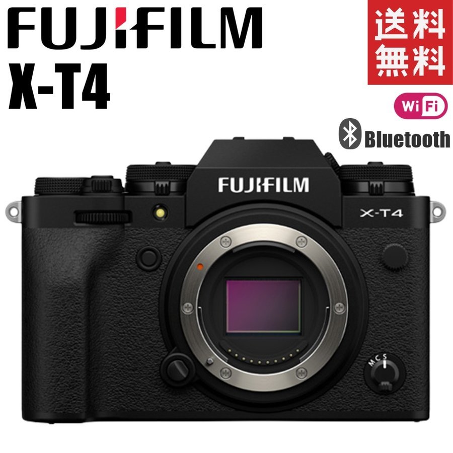 お1人様1点限り】 富士フイルム - ブラック ボディ X-T4 FUJIFILM 新品