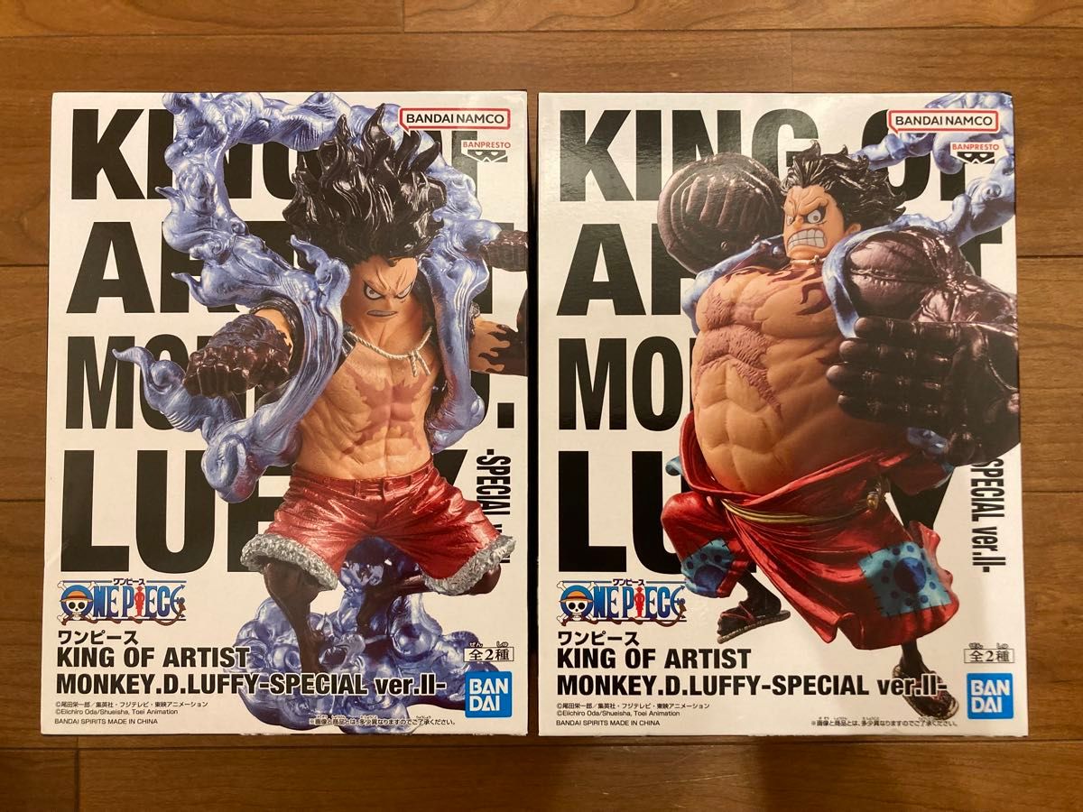 ワンピース KING OF ARTIST モンキー・D・ルフィ SPECIAL ver Ⅱ 2点 