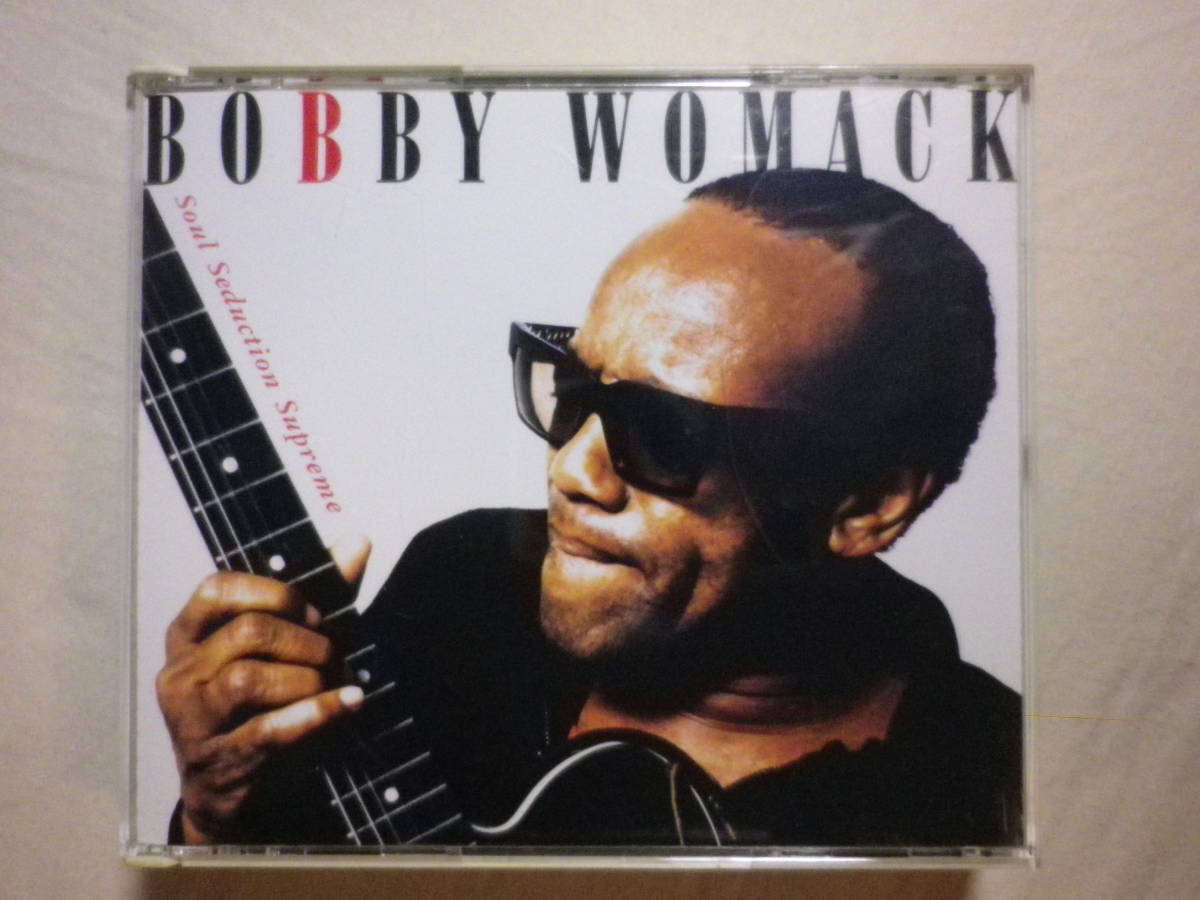 『Bobby Womack/Soul Seduction Supreme～Bobby Womack Live In Europe 1991(1991)』(1991年発売,VICP-40027/8,廃盤,国内盤,歌詞付)_画像1