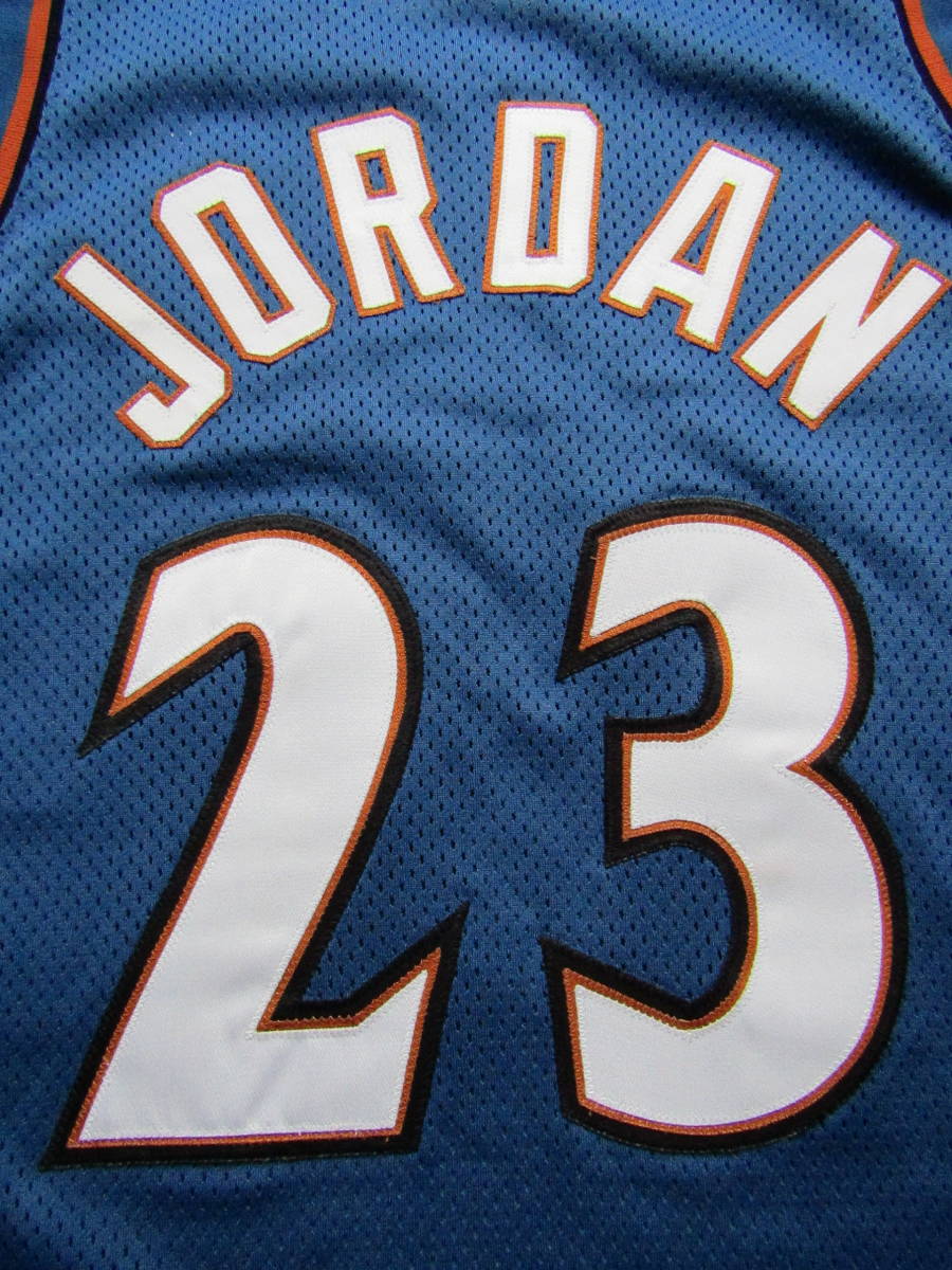 NBA JORDAN #23 WIZARDS マイケル・ジョーダン　ウィザース NIKE製　ナイキ ユニフォーム　オーセンティック　ジャージ バスケ  シャツ 刺繍