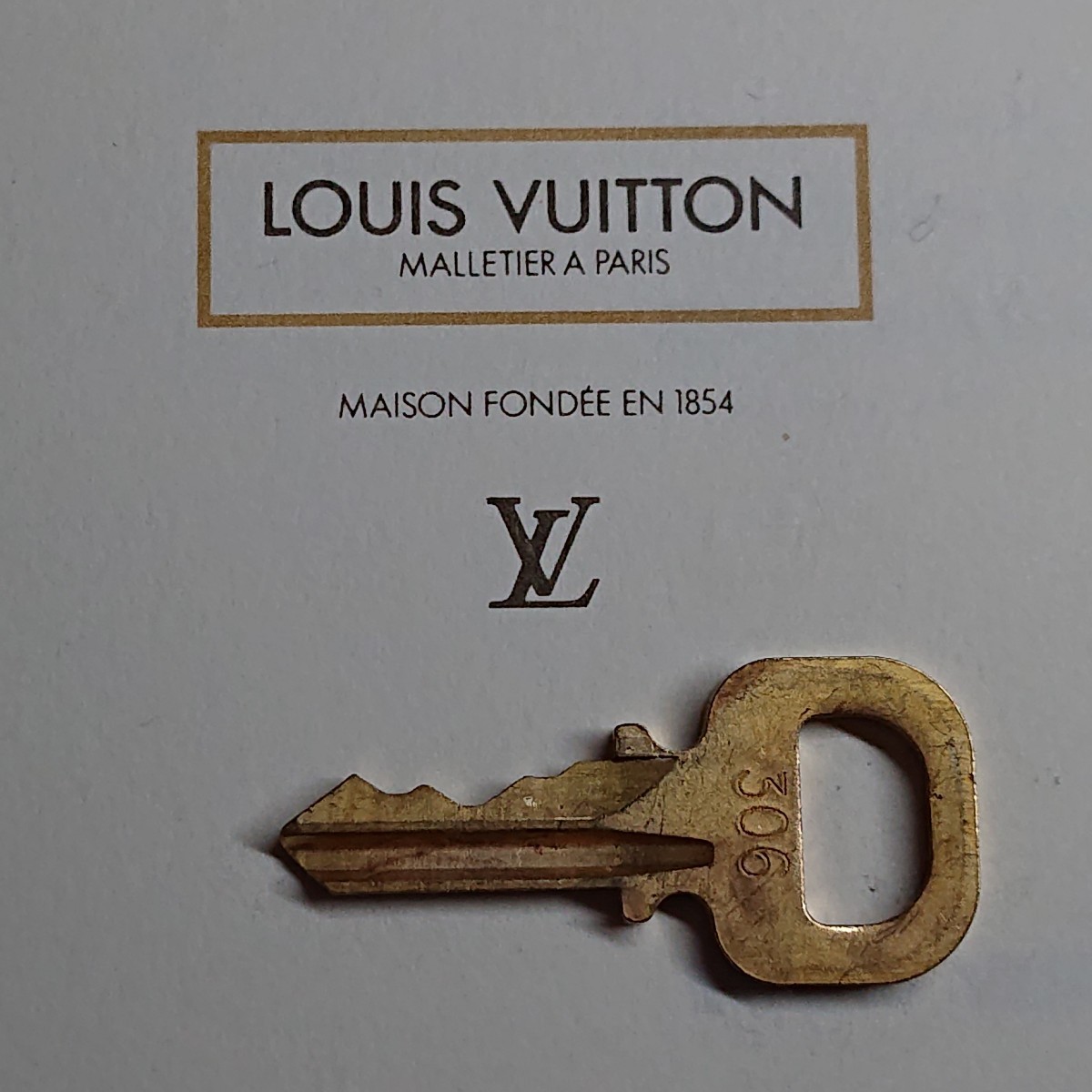 Louis Vuitton 306番 南京錠 鍵 ルイヴィトン ゴールド 解錠 キー パドロック カデナ スペアキー