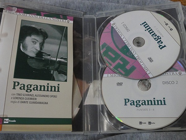 DVD パガニーニ　イタリアの250分の多分テレビドラマ_画像2