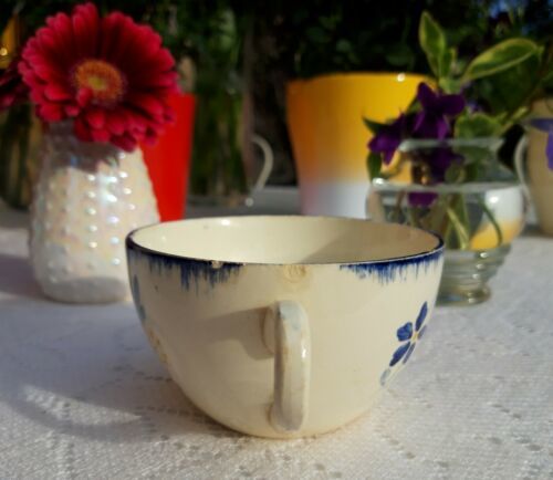 4つ素敵 アンティークフランスコーヒーカップメアリールーバラ花アールデコ1930年代ディゴワン_画像7