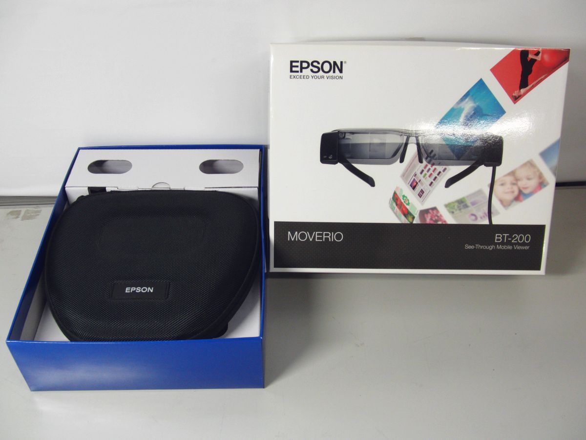 EPSON MOVERIO BT-200 スマートグラス【/動作品】*311050 | bioimune