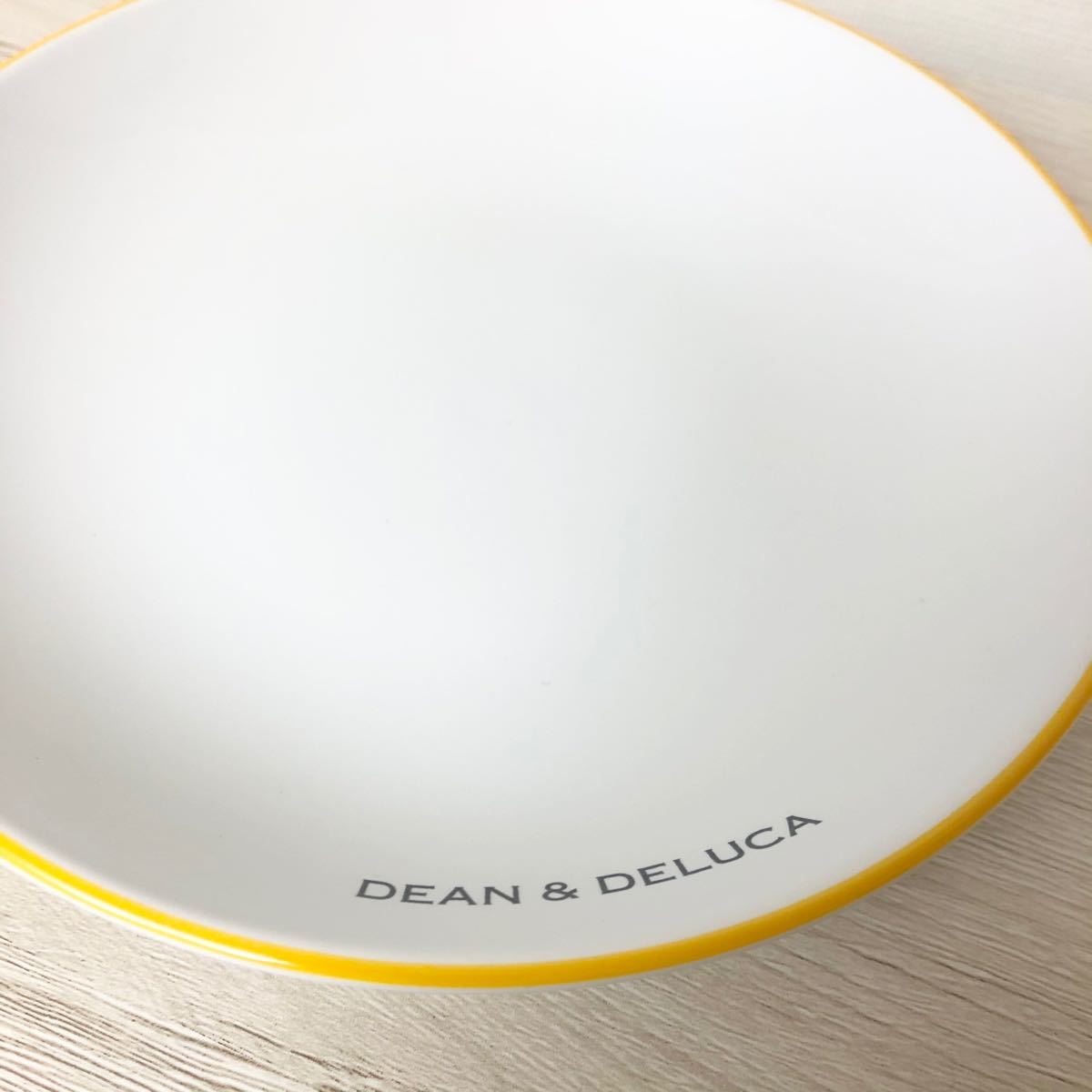 DEAN＆DELUCA ケーキプレート《完売・限定》キャラメルイエロー 食器　皿　プレート皿