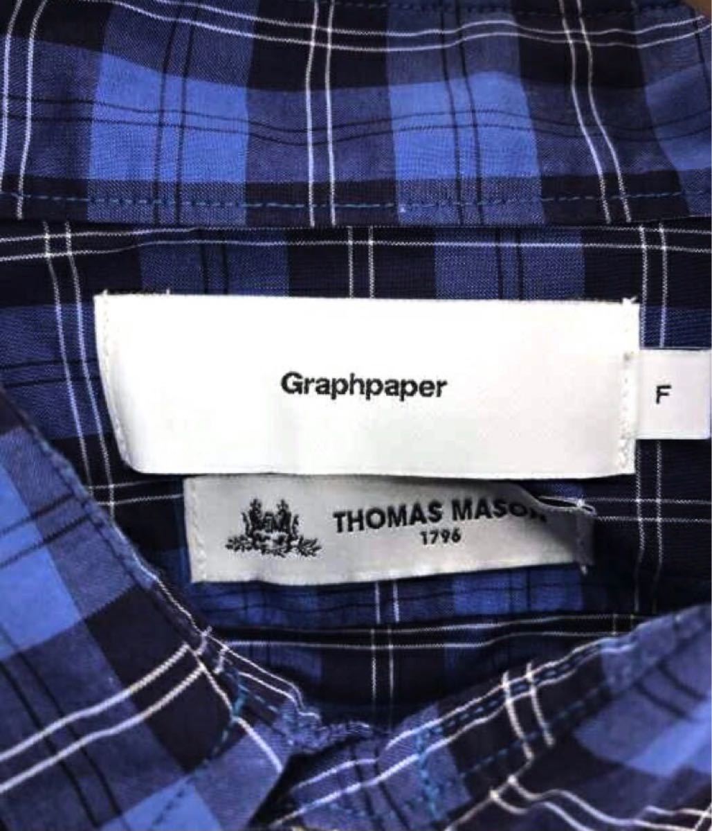 GRAPHPAPER グラフペーパー L'ECHOPPE レショップ別注 THOMAS MASON regular shirt 