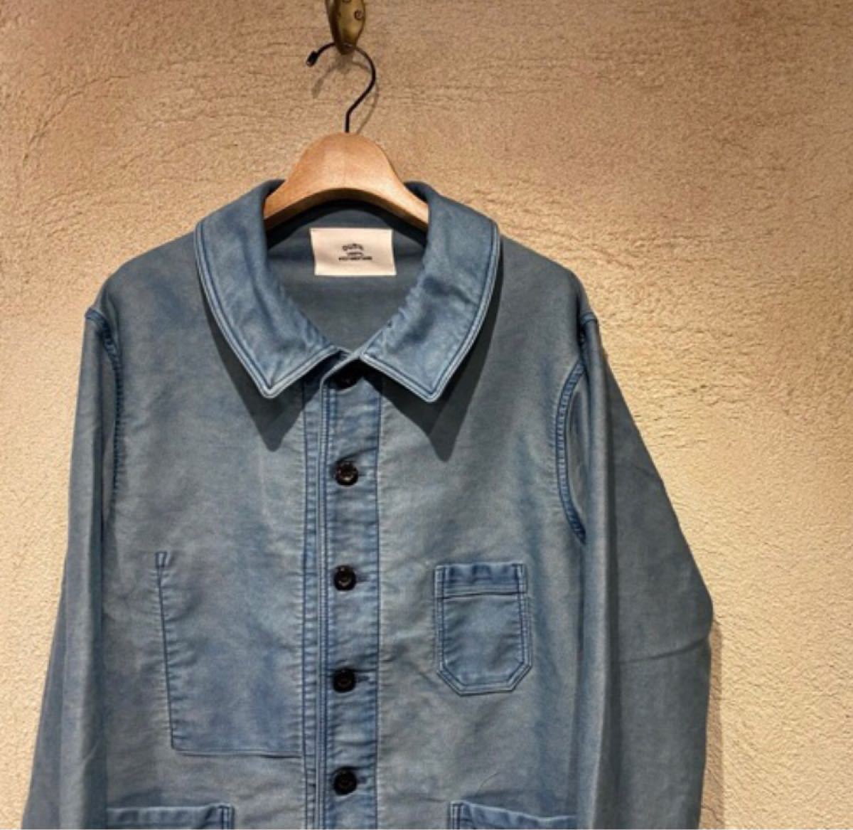 新品タグ付】Outil・ウティ VESTE LAVAL モールスキン 新品タグ付】Outil・ウティ VESTE LAVAL モールスキン