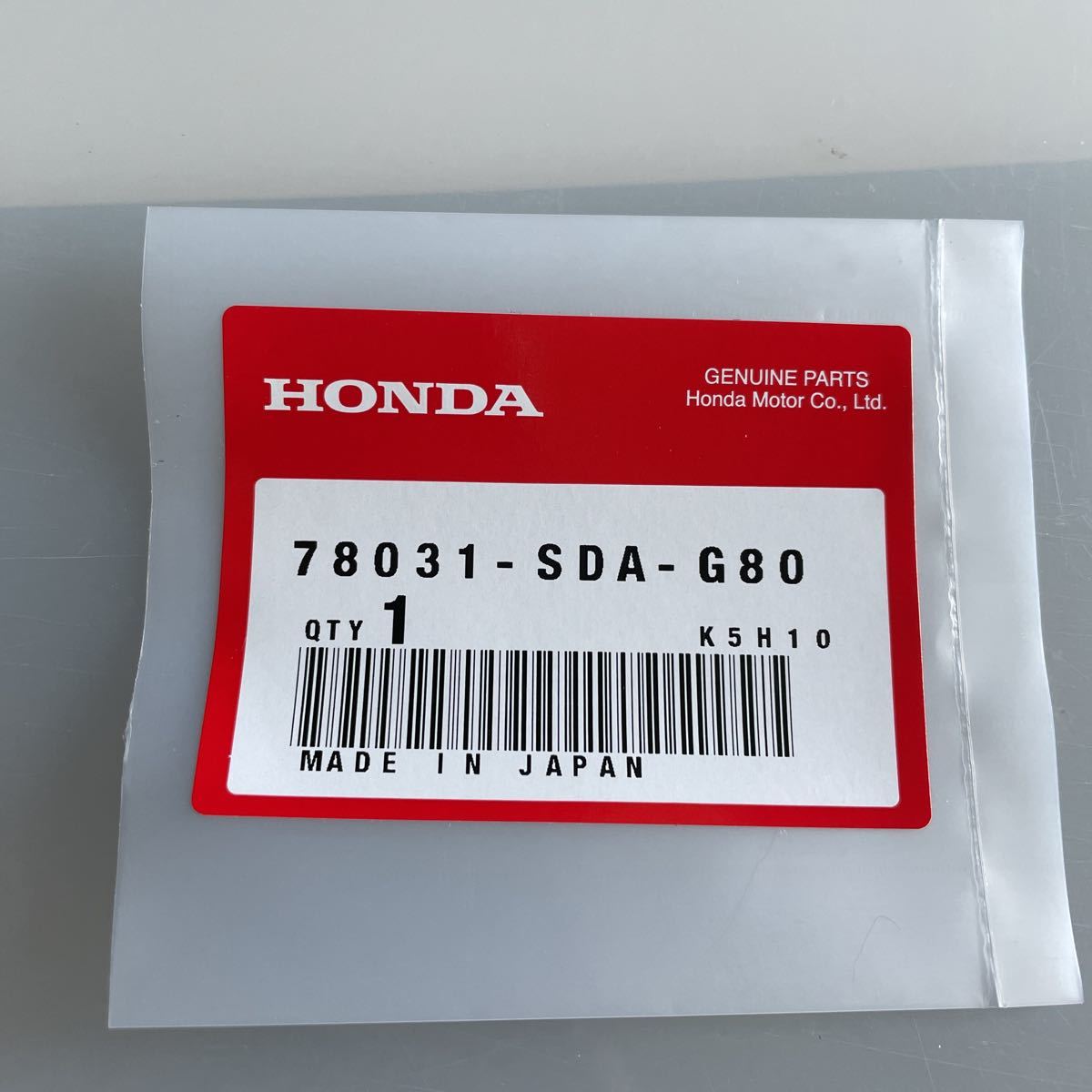 USDM US Honda ホンダ コーションラベル　サイドエアバッグ_画像1