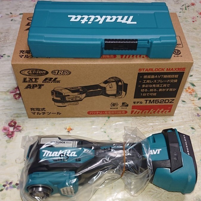 マキタ 18V 新型 充電式マルチツール TM52DZ(本体のみ マキタ 18V 新型 充電式マルチツール TM52DZ(本体のみ