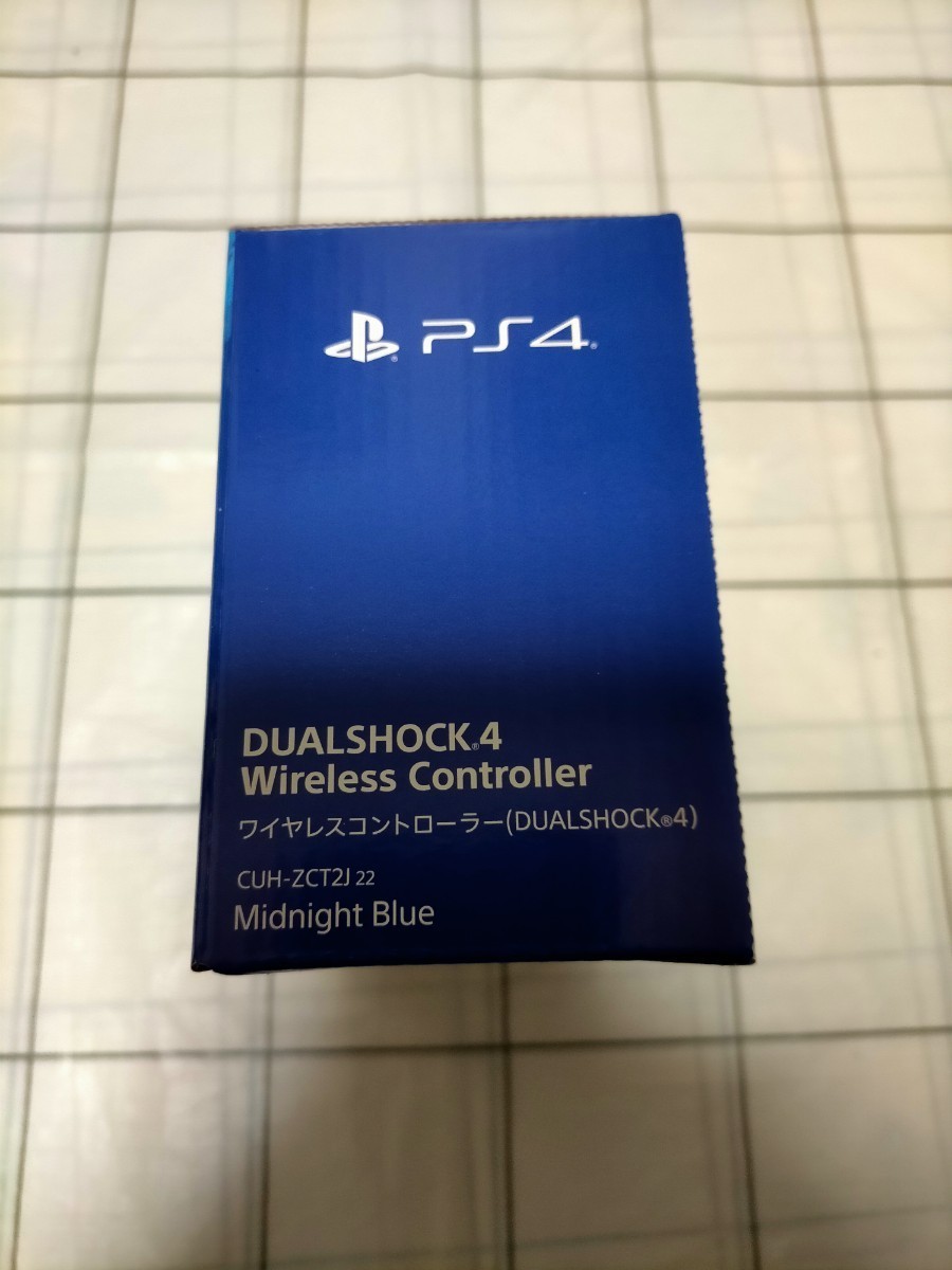 PS4 ワイヤレスコントローラーDUALSHOCK4ミッドナイトブルー