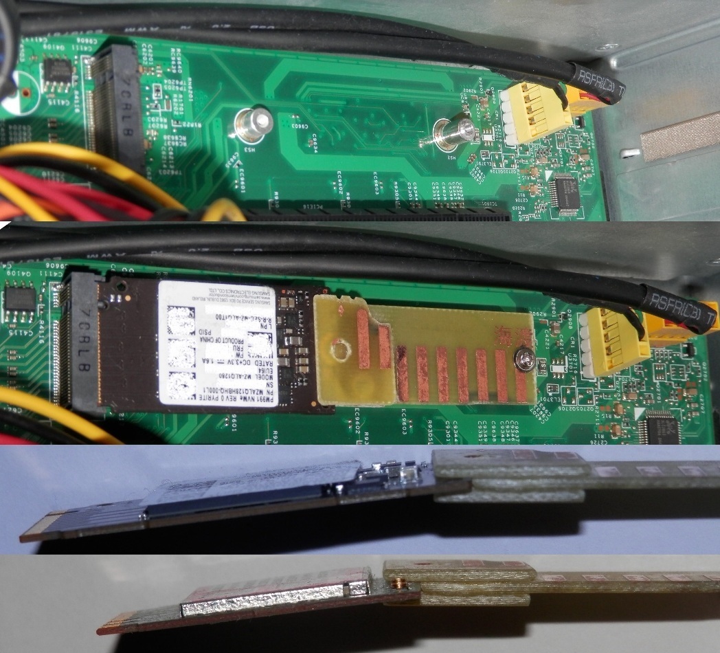 M.2 SSD 付属品 互換ブラケット 延長アダプター 変換ステー 2230 2242 2260 2280 22110 NVMe接続 PCIe GEN3 SATA接続 128GB 256GB 512GB_画像2