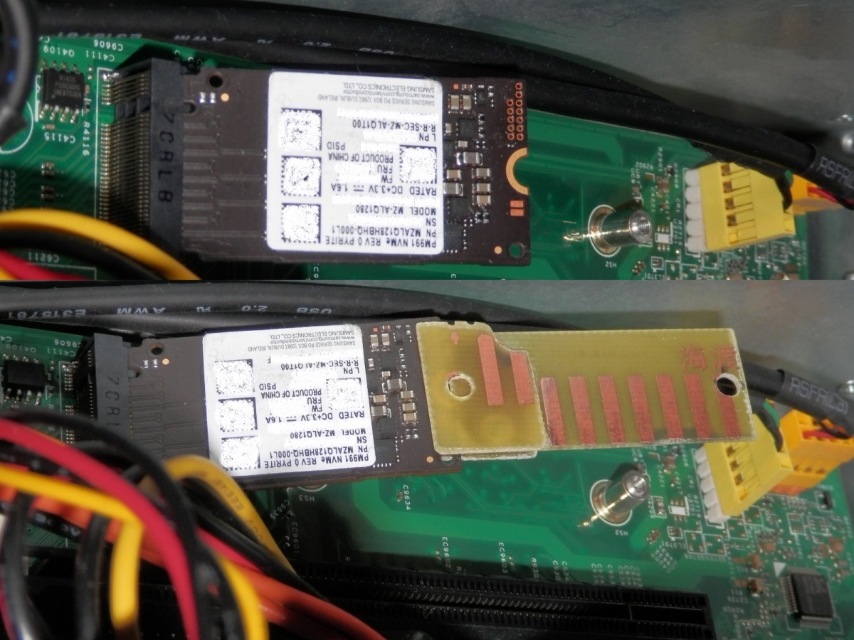 M.2 SSD 付属品 互換ブラケット 延長アダプター 変換ステー 2230 2242 2260 2280 22110 NVMe接続 PCIe GEN3 SATA接続 128GB 256GB 512GB_画像4