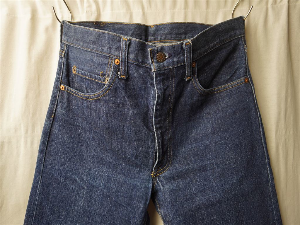 70s ビンテージ Levis リーバイス 505 e 66前期 66シングル ジーンズ 濃紺 1975年 11月