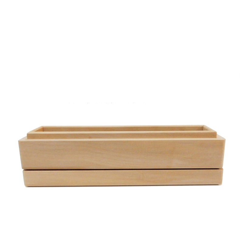 【新品】「木の品」香箱 白檀 無垢材 無塗装 香道 (2) Wooden goods