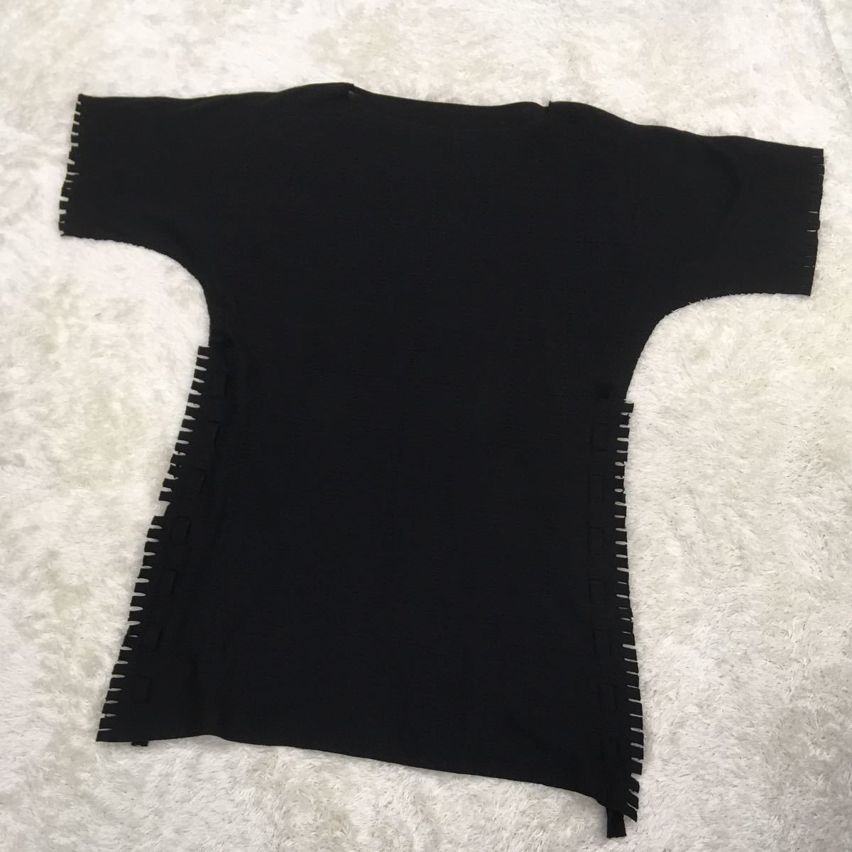☆希少美品 イッセイミヤケ A-POC INSIDE ワンピース 半袖ニット 変形
