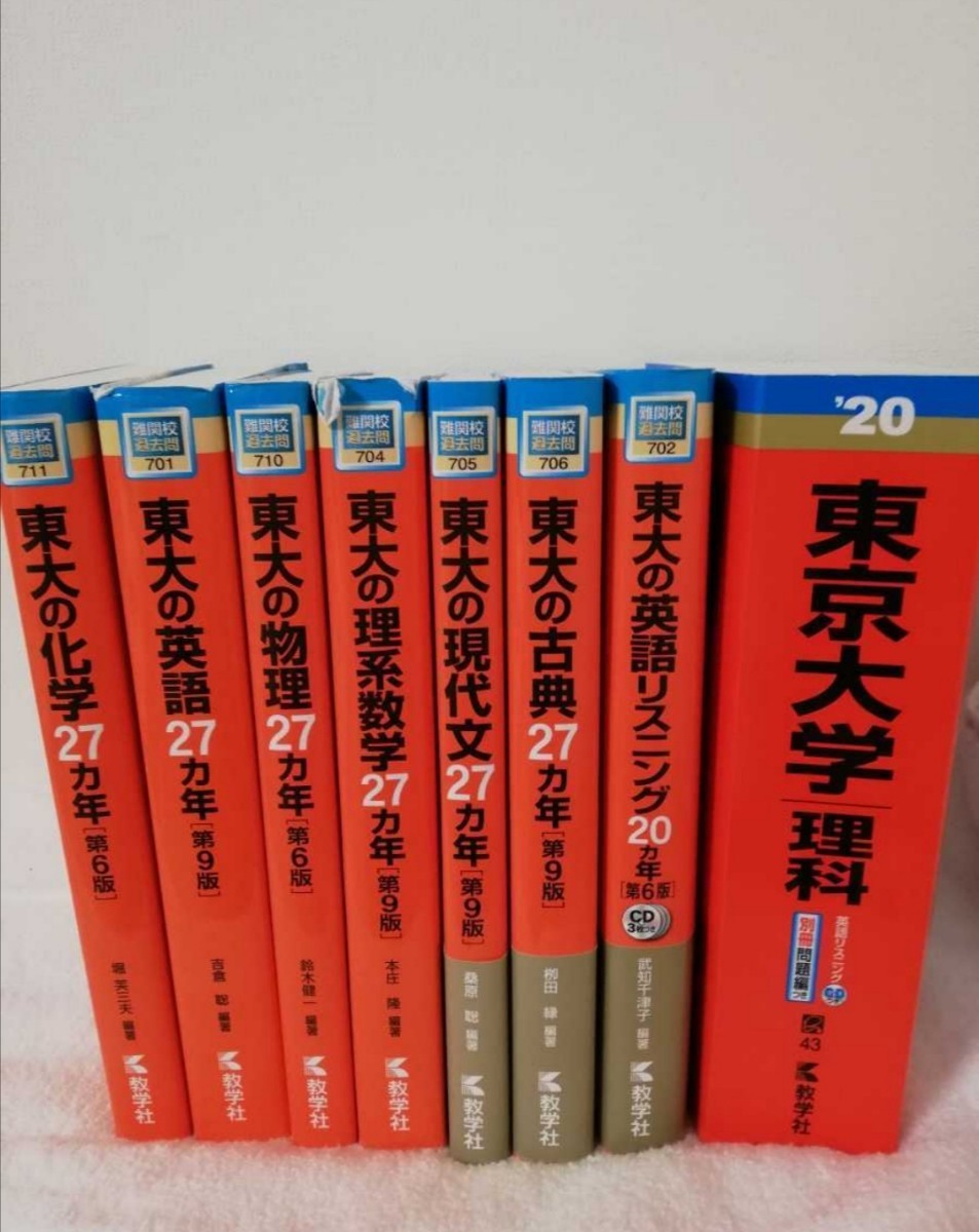 東京大学　赤本　東大　8冊セット