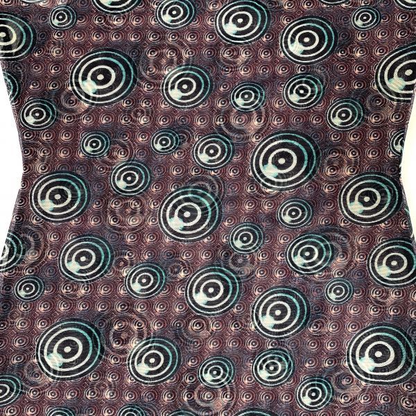 Jean Paul Gaultier Femme AW1996 Psychedelic Print Top パワーネット