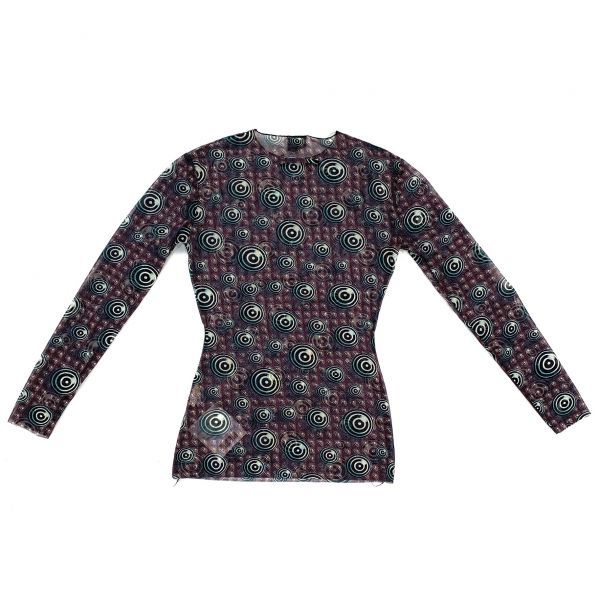 Jean Paul Gaultier Femme AW1996 Psychedelic Print Top パワーネット