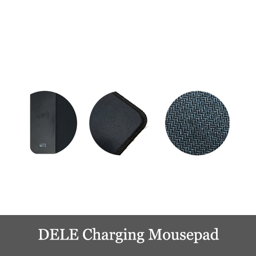 DELEge-ming mouse pad large slip prevention stylish cloth made smartphone . mouse pad put only charge iOS/Android (30×78)
