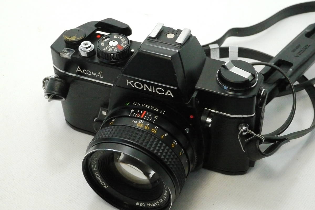 コニカ KONICA Acom-1 + HEXANON AR 50mm F1.7 レンズセット_画像3