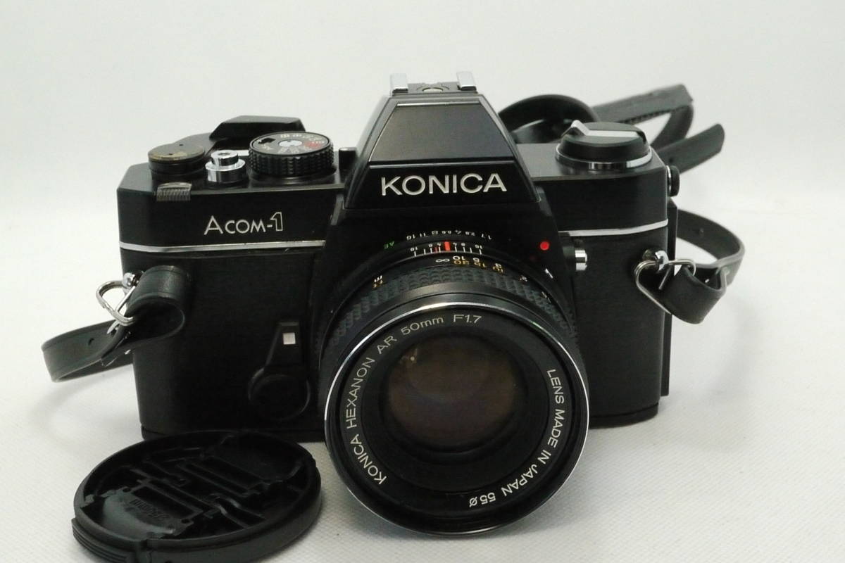 コニカ KONICA Acom-1 + HEXANON AR 50mm F1.7 レンズセット 