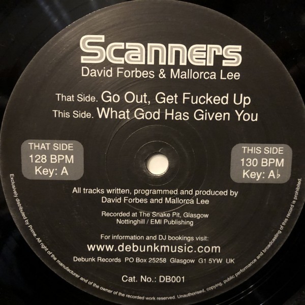 Scanners / Go Out, Get Fucked Up_画像2