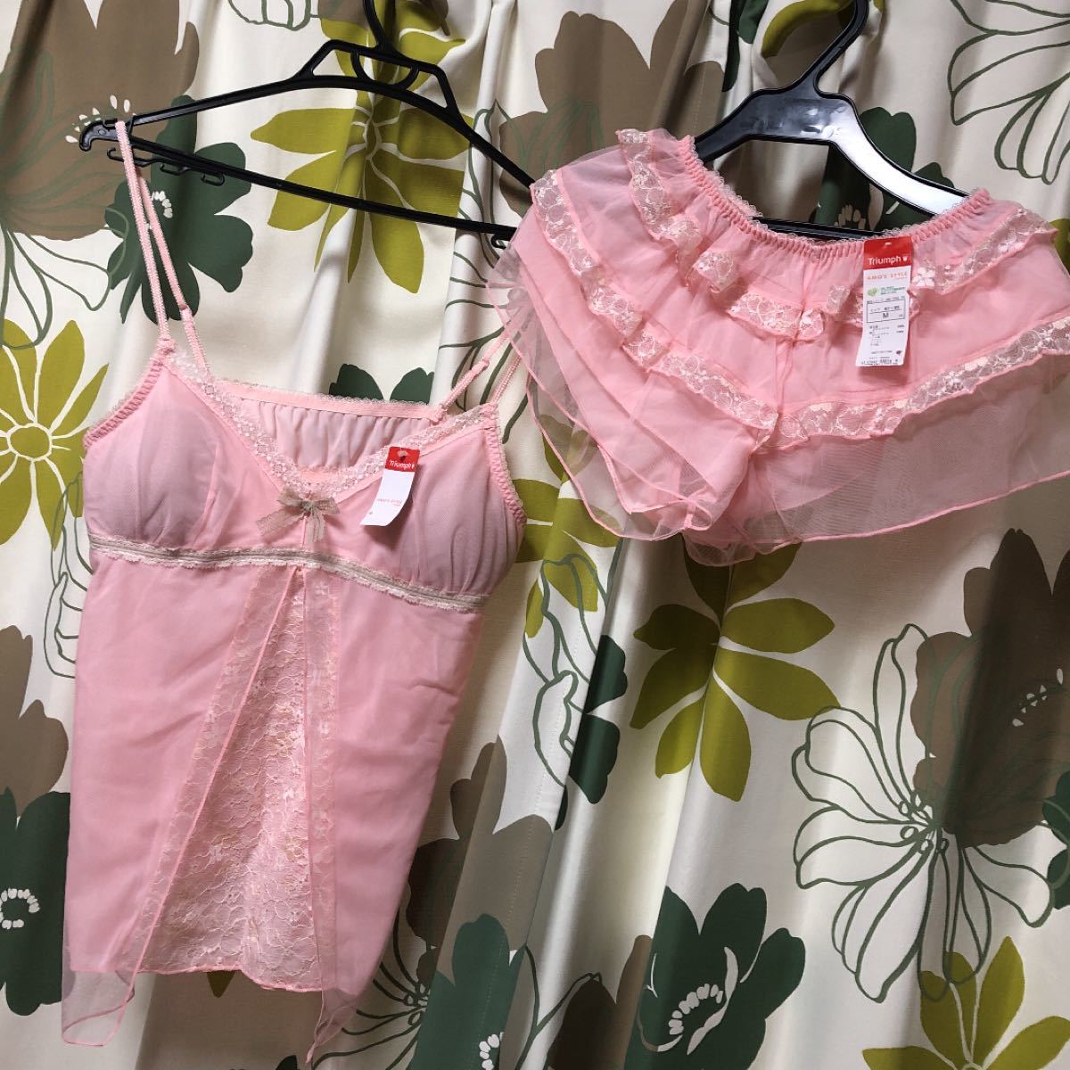 Paypayフリマ アモスタイル ルームウェア キャミソール フレンチパンツ セット ピンク Sexy キャミ 上下 レース Paypayフリマ アモスタイル ルームウェア キャミソール フレンチパンツ セット ピンク Sexy キャミ 上下 レース