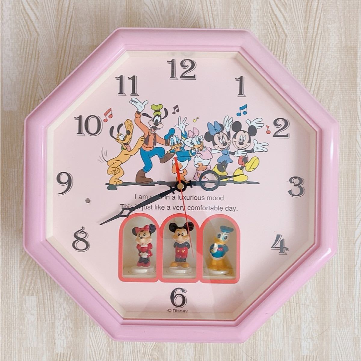 【Disney】からくり時計 ディズニーフレンズ ミッキー(時計)ヴィンテージ【希少】