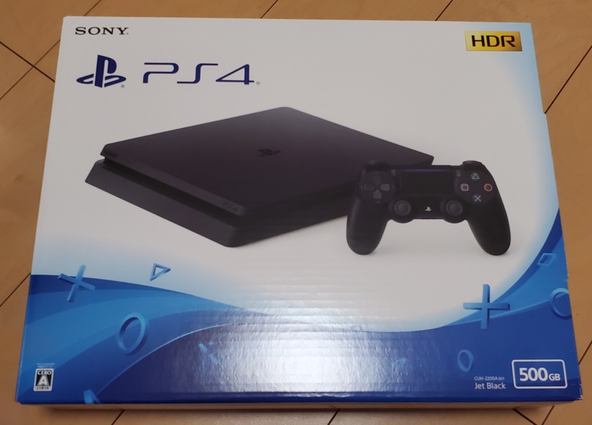 SONY PlayStation4 500GB CUH-2200AB01 ジェットブラック