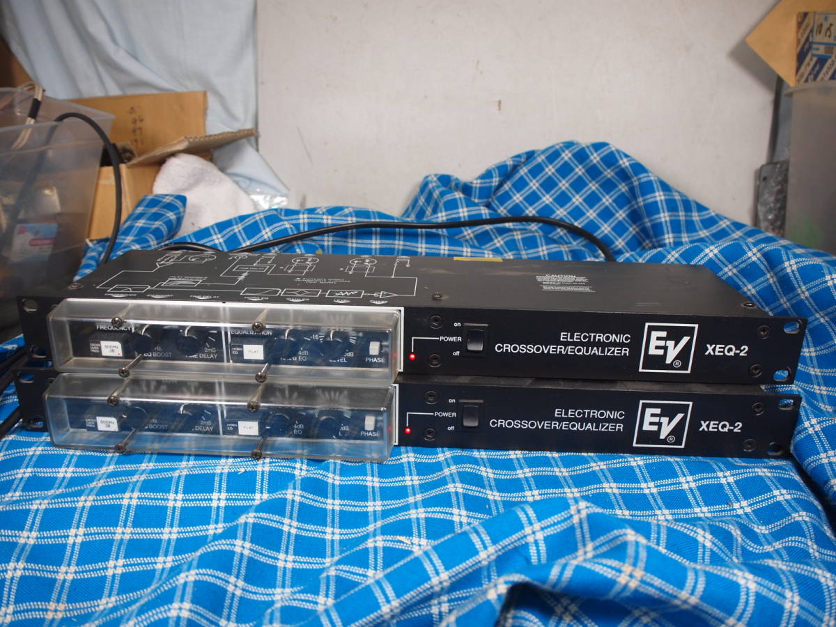 EV　チャンネルデバイダー　５００Hz　　XEQ-2　完動品【3ヶ月保証 】