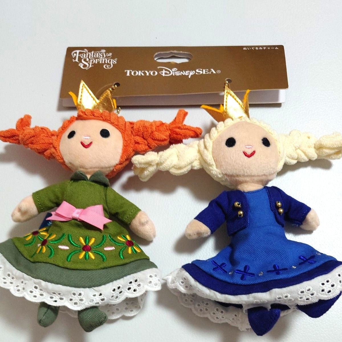 アナと雪の女王 エルサ ぬいぐるみチャーム アナ ファンタジー 