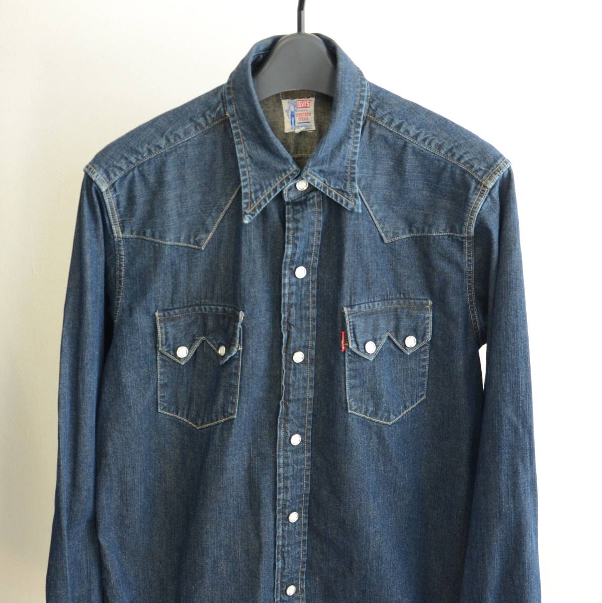 美used リーバイス LVC デニムシャツ サドルマン - ヤフオク!