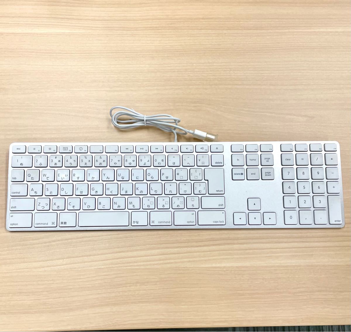 Apple Magic Keyboard　テンキー付き 日本語 JIS シルバー 有線