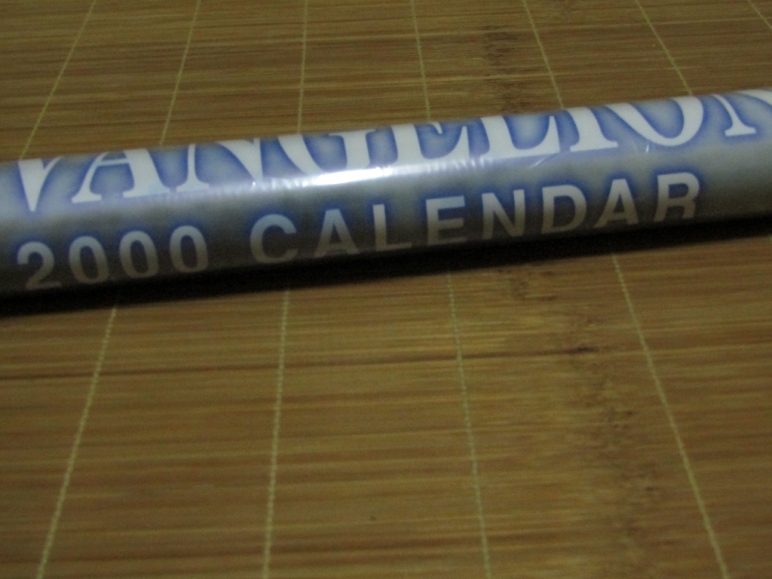 [ new goods unused goods ] Neon Genesis Evangelion 2000 year calendar 