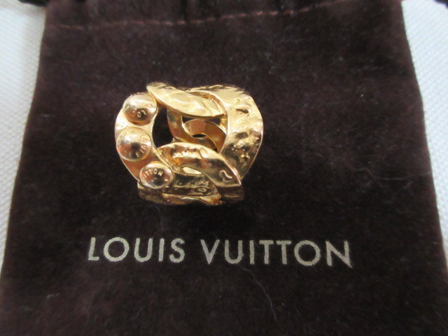 ルイ・ヴィトン LOUIS VUITTON リング #13 袋付き（中古）