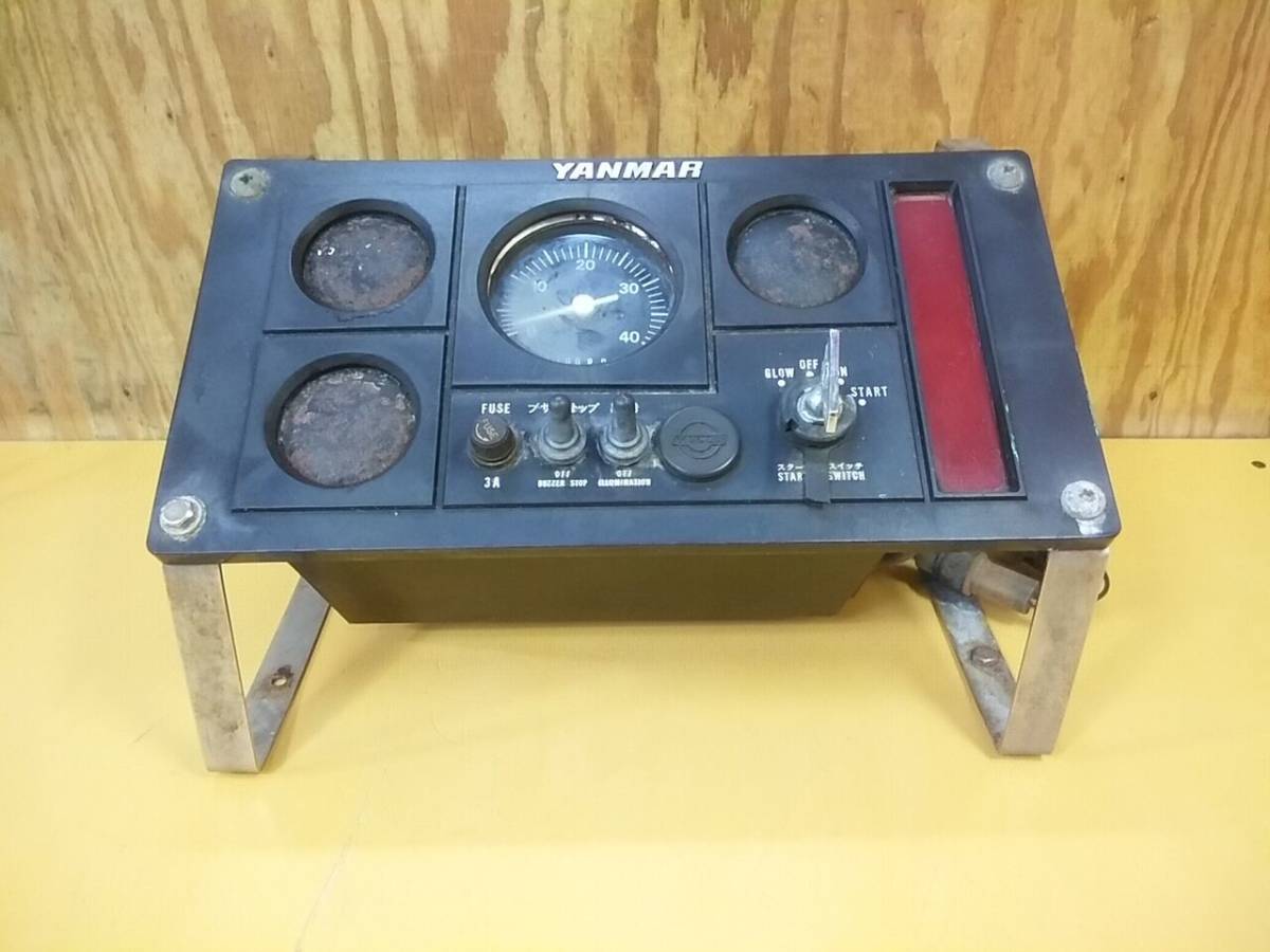 □Yf/111☆ヤンマー YANMAR☆船舶用計器☆幅33.5cm 奥行21.5 □Yf/111☆ヤンマー YANMAR☆船舶用計器☆幅33.5cm 奥行21.5