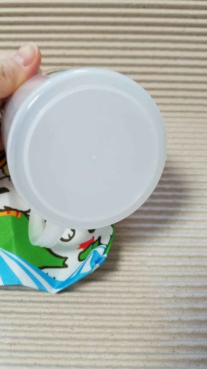 新品 スヌーピー　コップ袋付きプラスティックコップ　マグカップ　サーカス入園準備、入学準備/A246-4_画像8