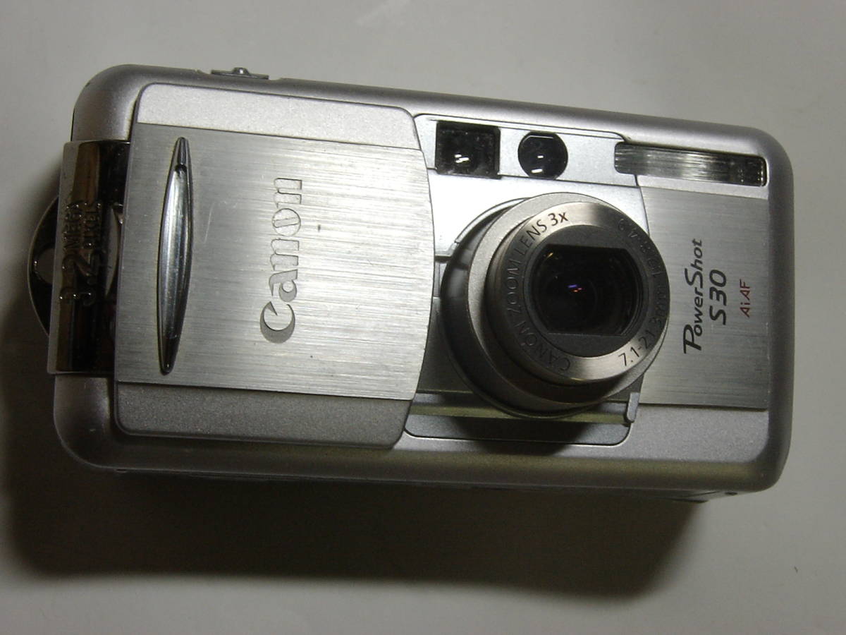 ♪　ジャンク・デジタルカメラ　CANON PowerShot S30② 　♪_画像2