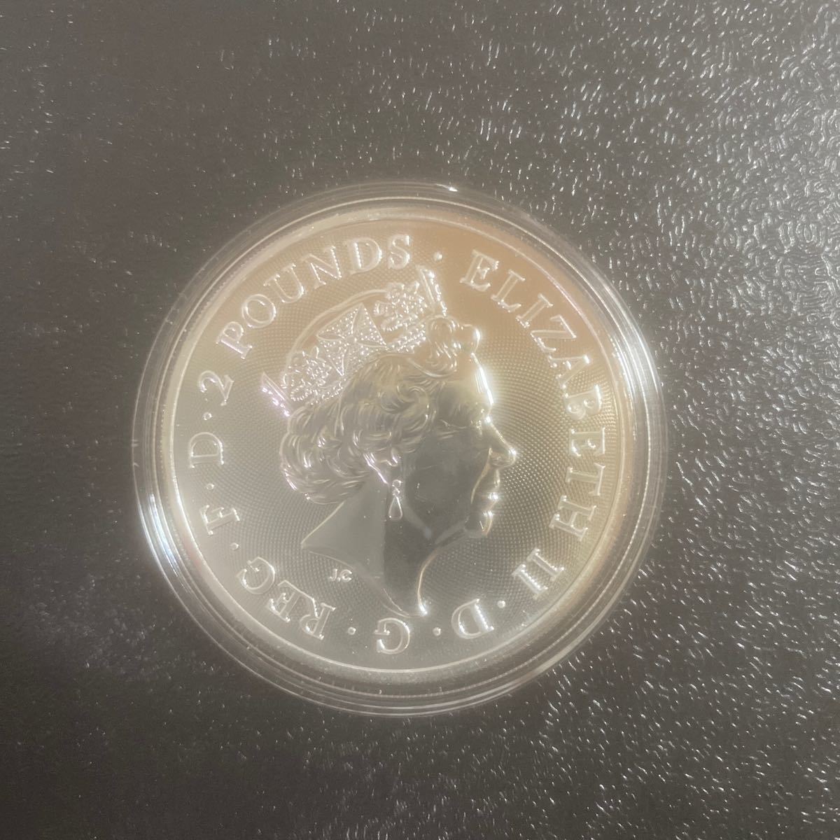 銀貨　99.9% 純銀　シルバー　ロイヤルアームズ　英国　国章　銀貨　ブリタニア　ロイヤルミント　2021