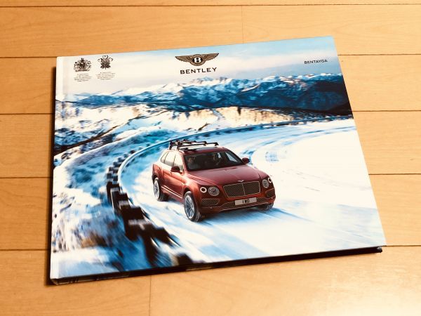 ◆◆◆【送料無料】『新品』 BENTLEY ベントレー ベンテイガ◆◆日本語版 超厚口カタログ（豪華ハードカバー） 2015年発行◆◆◆_画像1