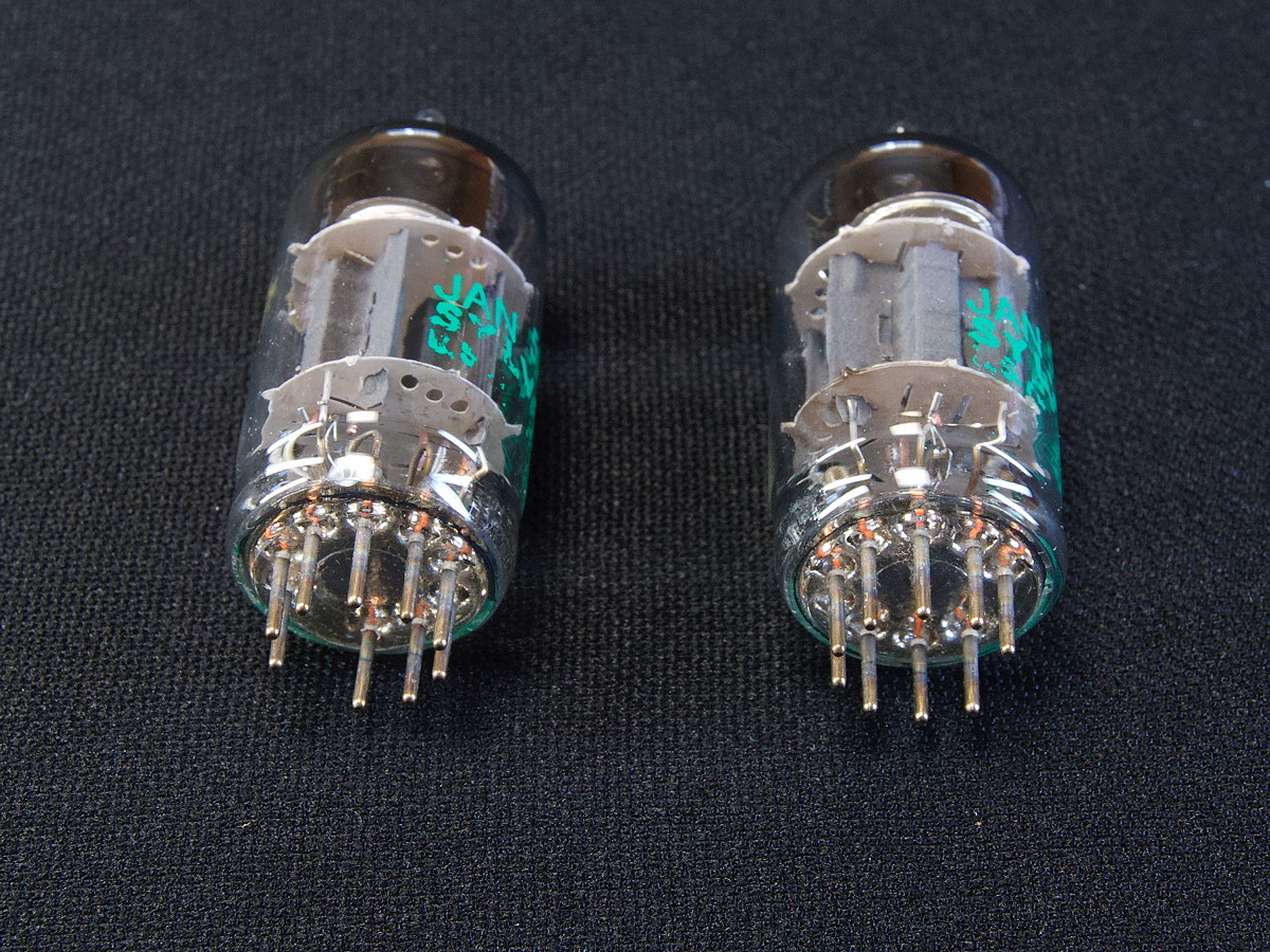 !!Sylvania 5751 (12AX7) NOS goods pair #9, silver nia* Vintage vacuum tube!!