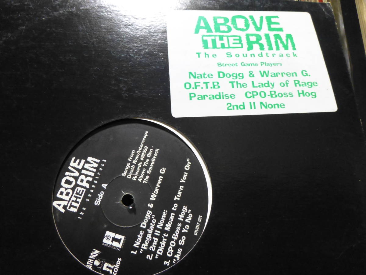 【us promo only】above the rim/nate dogg warren g/regulate_画像1