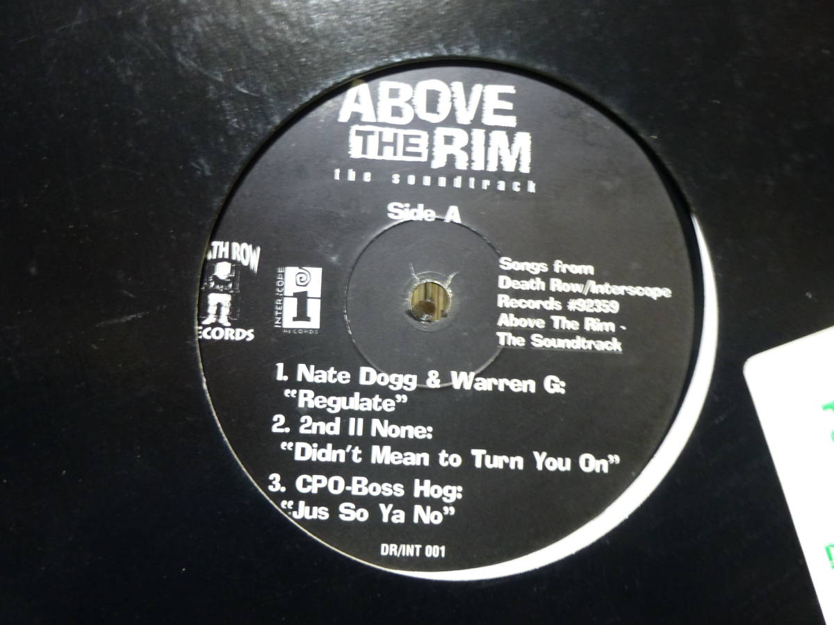 【us promo only】above the rim/nate dogg warren g/regulate_画像2