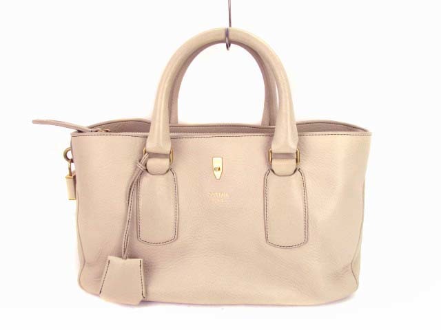 CELINE セリーヌ レザー ニューブギー ハンドバッグ パステルピンク