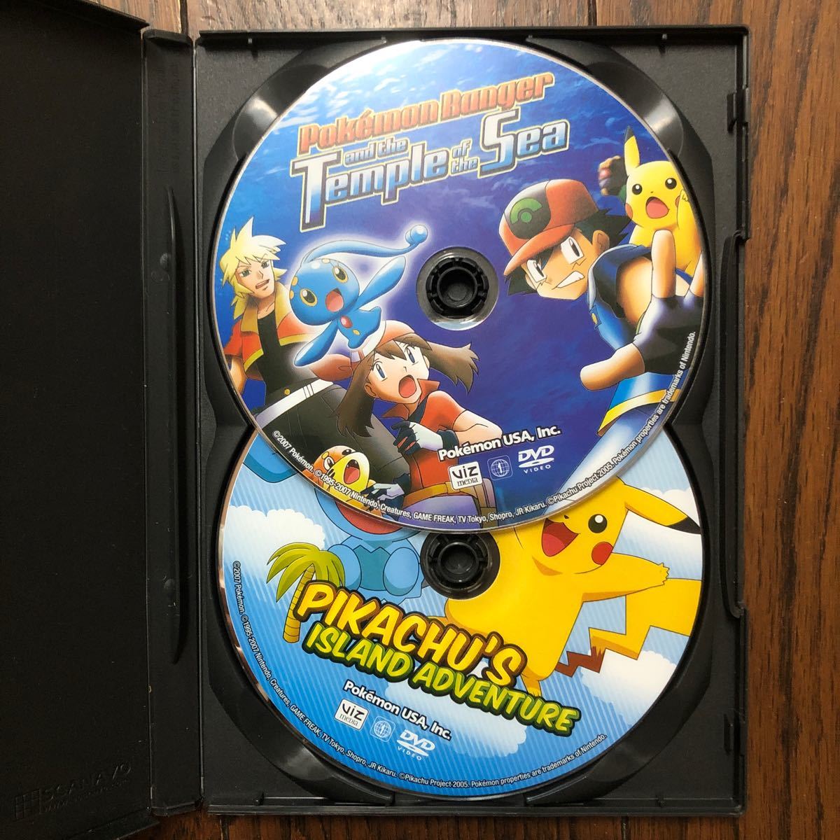 ポケモン輸入版　DVD Pokemon Ranger Temple of the Sea こども英語　マナフィー　映画