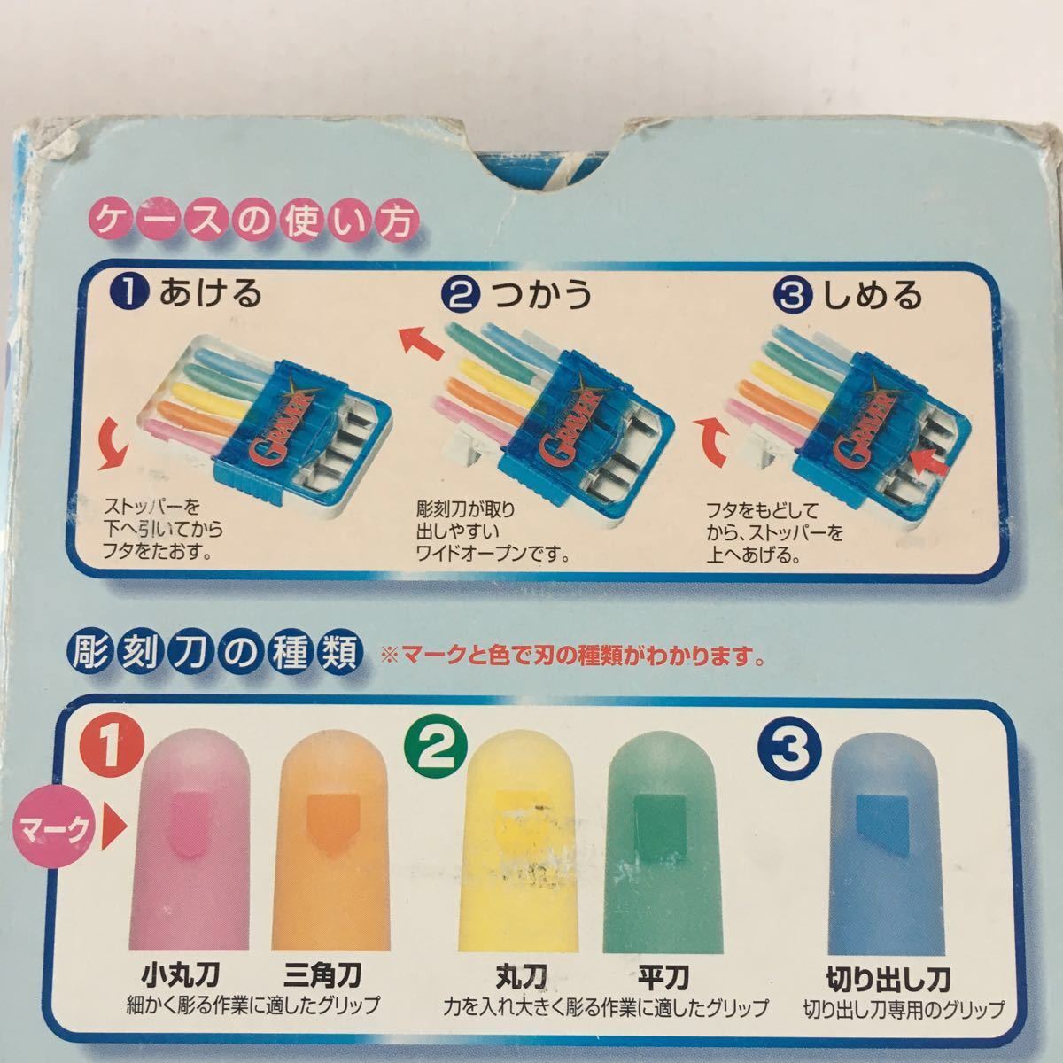 ヤフオク 格安100円 ぶんけい 彫刻刀セット 5種類の刃 ヤフオク 格安100円 ぶんけい 彫刻刀セット 5種類の刃