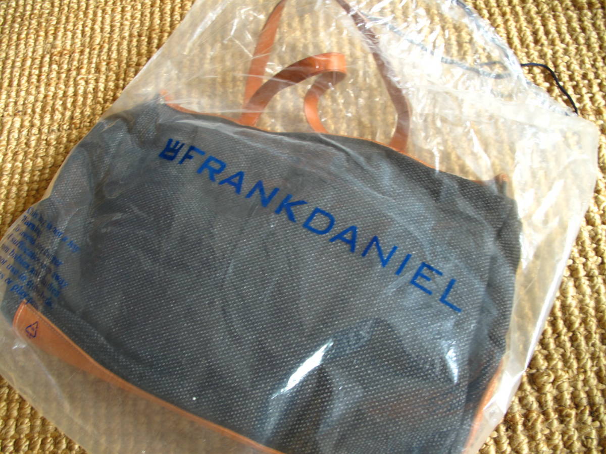 ★未使用：FRANK DANIEL フランクダニエル トートバッグ Made in Italy!!